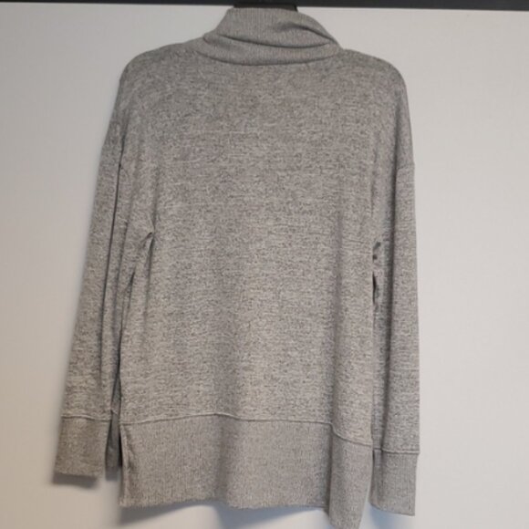NWT Gap Women Cozy Soft Turtleneck Sweater Heather Grey Size Small Petite - Picture 8 of 8